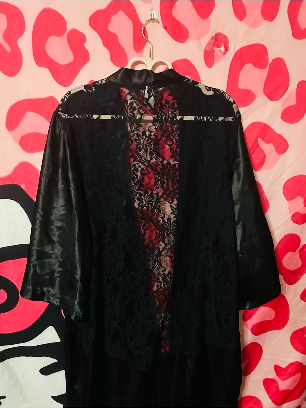 Torrid Lace Back Robe with strap - Picture 3 of 4